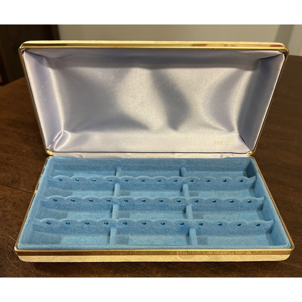 Mele Earring Jewelry Box Organizer Hard Shell Travel Jewlery Holder